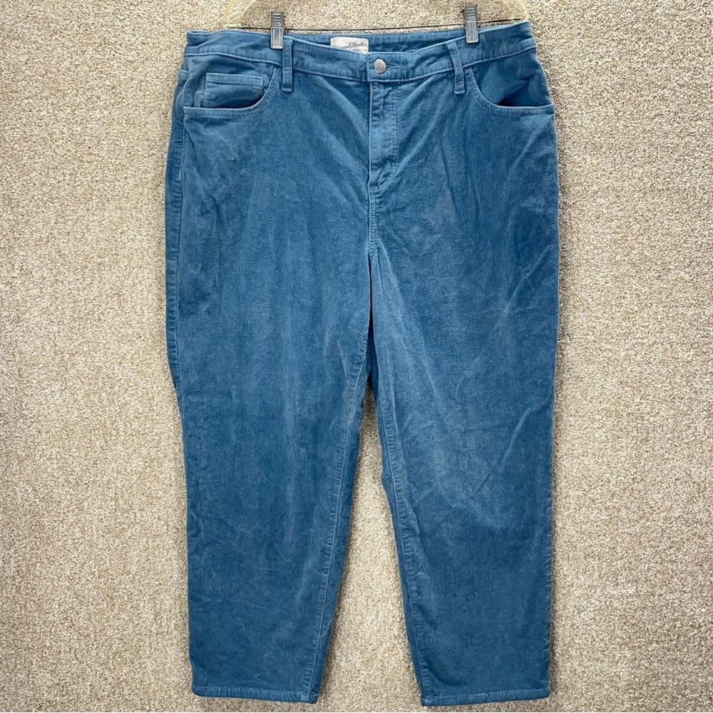 Flawed vintage straight corduroy pants cotton blend 18w Target Universal Thread